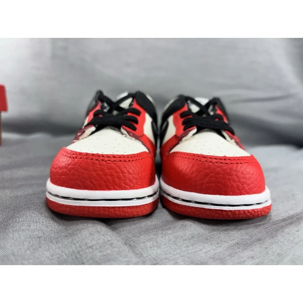 Nike Dunk Low (TDE) Toddler Kid's Shoes Size 7c Sail/Black-Chili Red DC9562-100